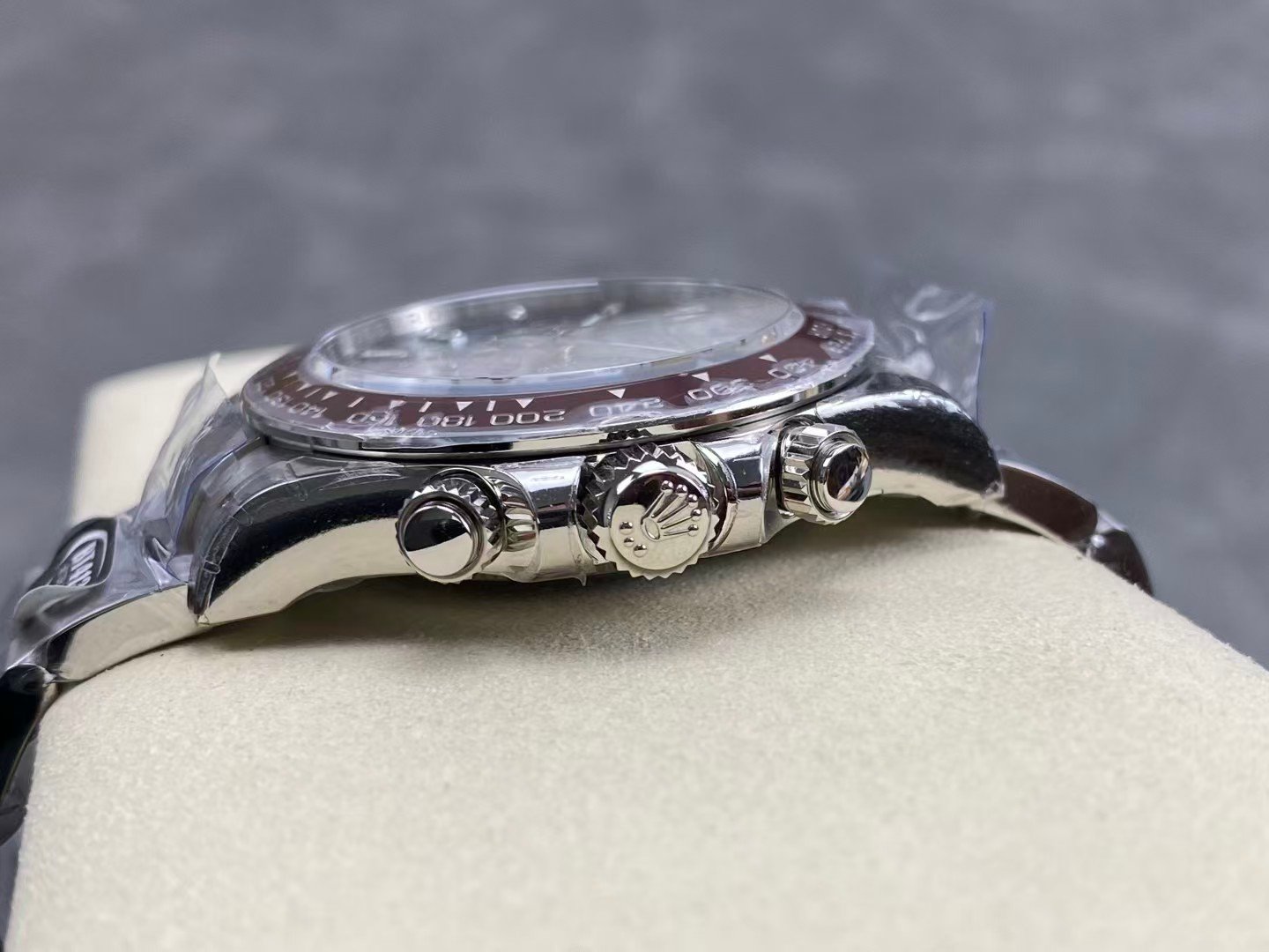 BTF BT4131 China Super Clone Daytona Ice Blue with Chestnut Brown Bezel - Image 8