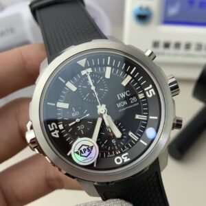 APS Factory IWC Aquatimer Chronograph IW376804 Black Dial Super Clone Replica
