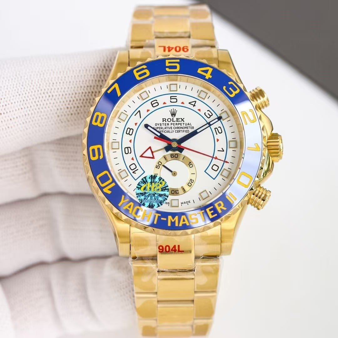 Replica KB Factory Rolex Yacht-Master II (Rolesor Blue Bezel Edition) - Image 8