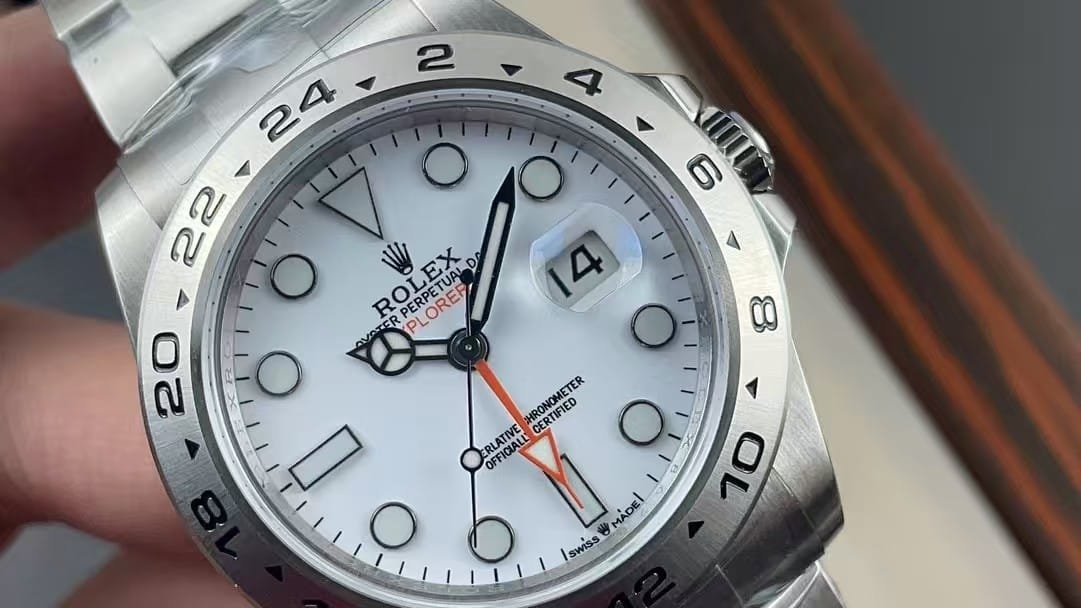 Replica Explorer II 216570 White Dial - Image 4