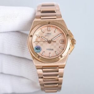 IWC Ingenieur Automatic 40 IW328907 Super Clone Replica Rose Gold Dial – KB Factory Version