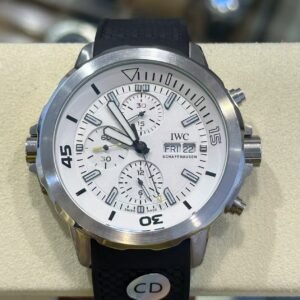 IWC Aquatimer Chronograph Day-Date IW376804 White Dial CD Factory Super Clone Replica