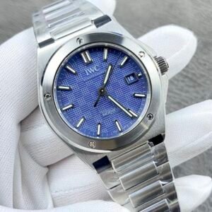 IWC Ingenieur Automatic Super Clone Replica – APS Factory V7 Blue Grid (IW3289 40mm & IW3570 35mm)