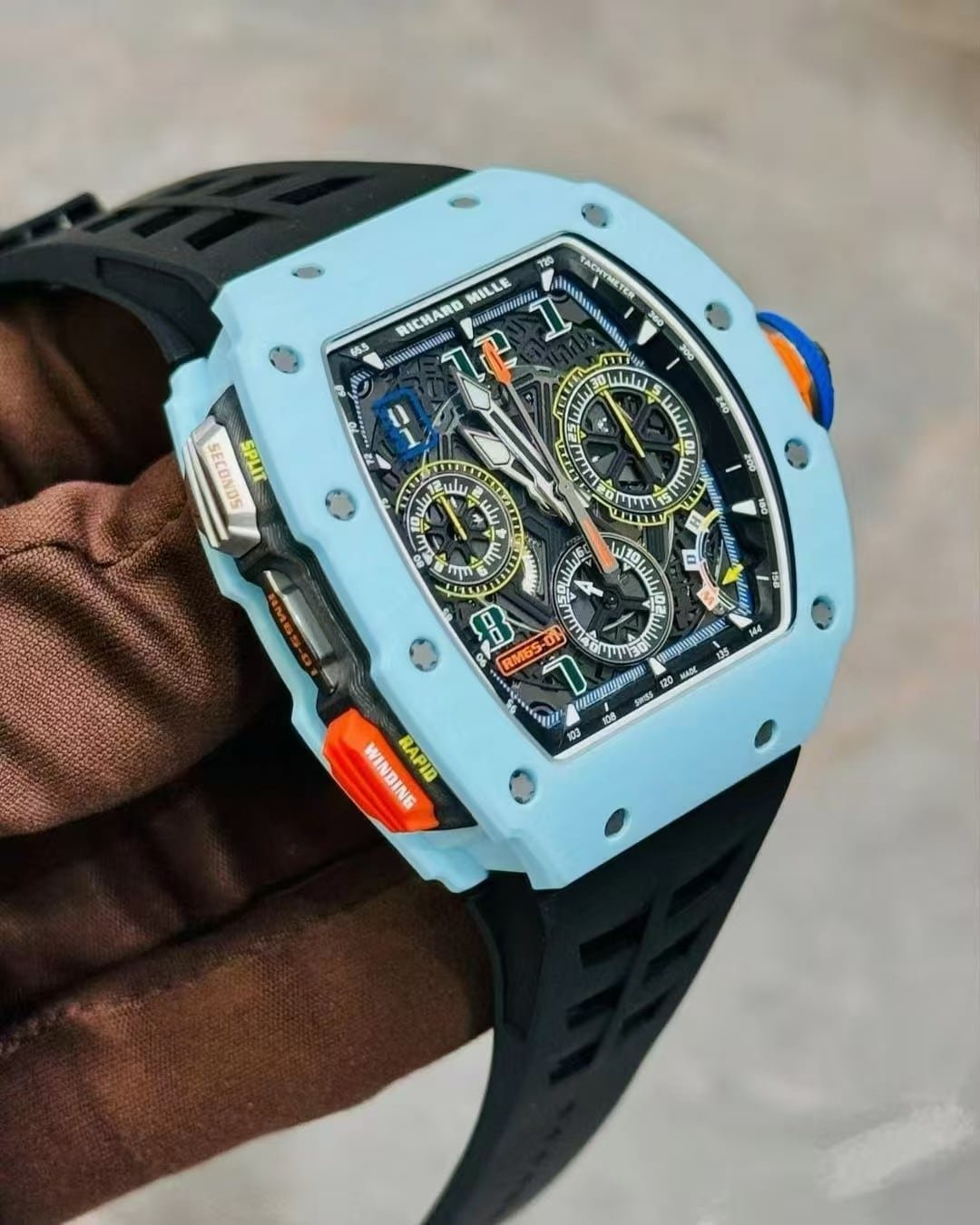Replica RM 65-01 Blue Edition — Power Meets Precision - Image 3