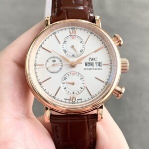 TW Factory IWC Portofino Chronograph IW391036 “Portofino Chrono” Rose Gold Super Clone Replica
