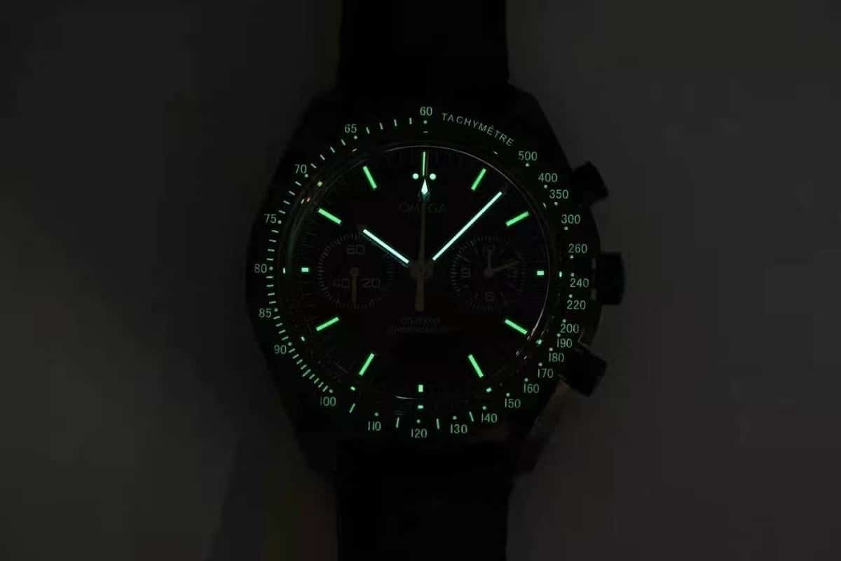 Replica Omega Speedmaster “Dark Side of the Moon” Black Ceramic - Image 10
