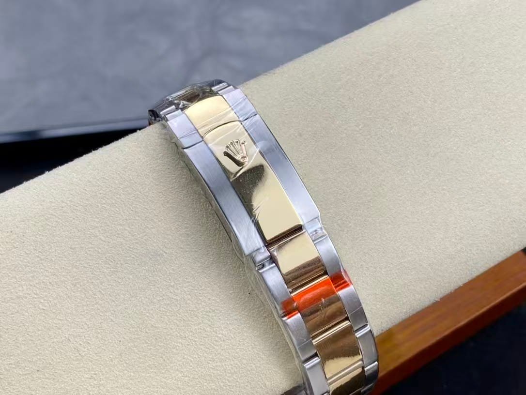 Super Clone Rolex Sky-Dweller DIW World Timer Two-Tone Black Dial — Clean Factory Custom Edition - Image 2