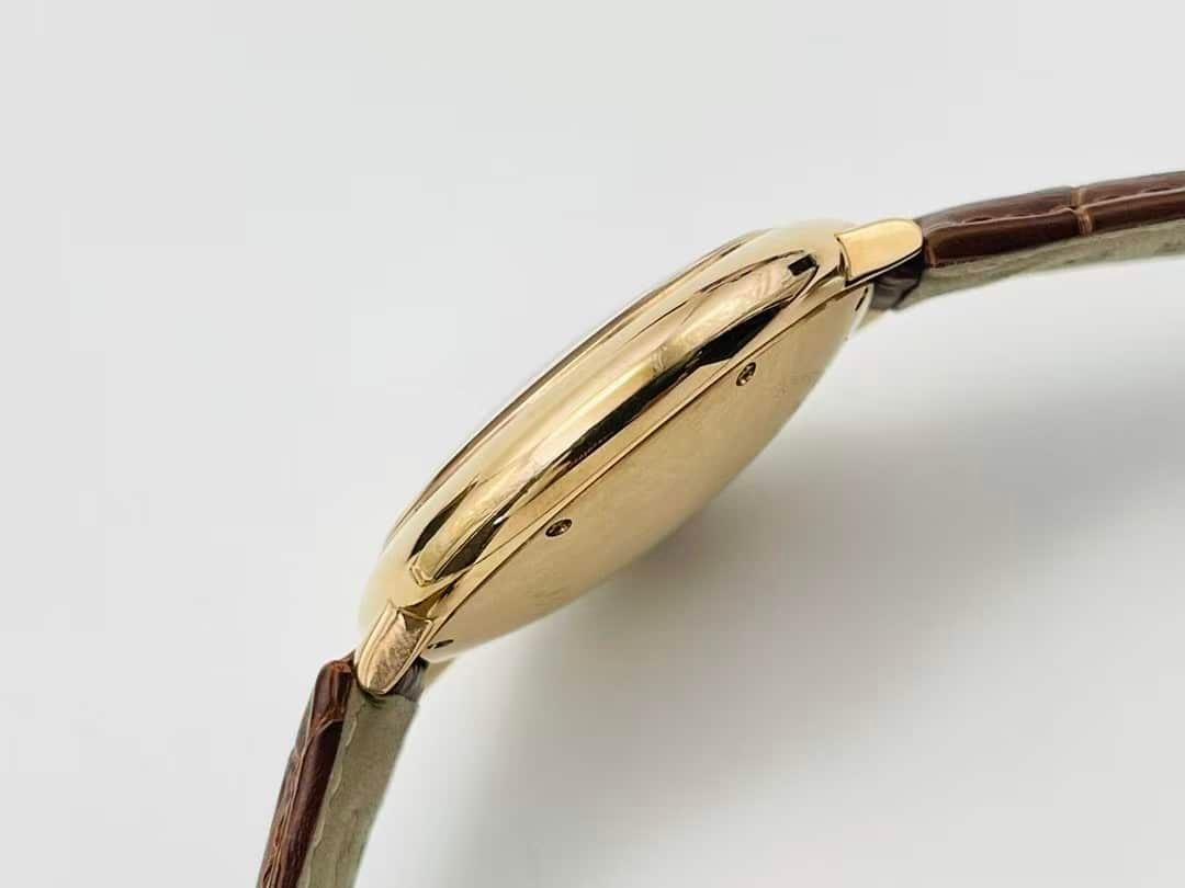 AF Factory Cartier Ballon Bleu Super Clone – Rose Gold Leather Strap Edition (Model CRW6920052) - Image 7