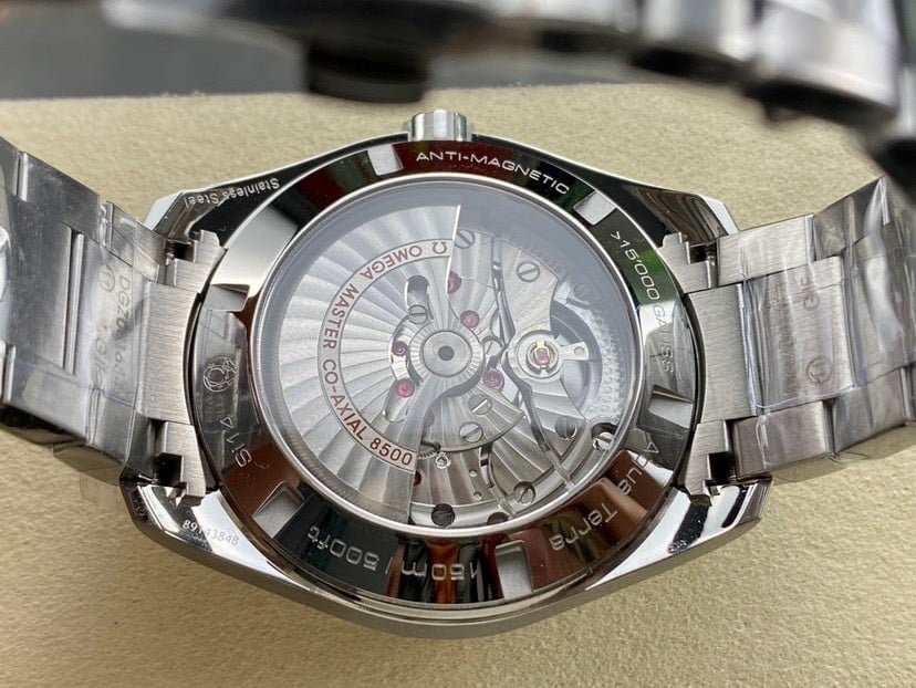 Aqua Terra Super Clone White Dial with Rose-Gold Indexes - Image 3