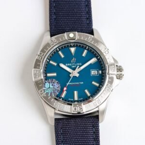 Super Clone Breitling Avenger 43 Blue Dial Stainless Steel Bracelet RAF Insignia Edition BLS Factory