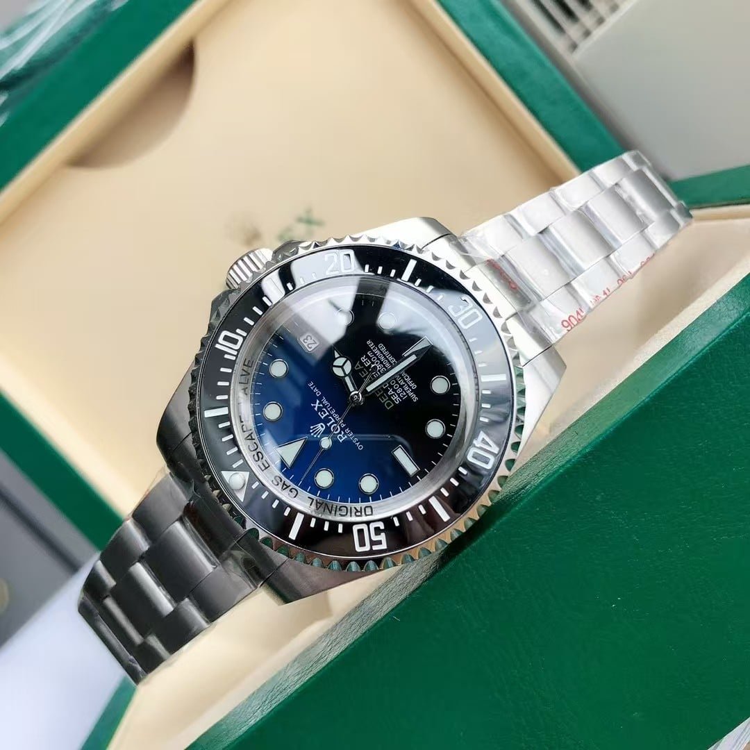 Super Clone Rolex Deepsea D-Blue 126660 - Image 5