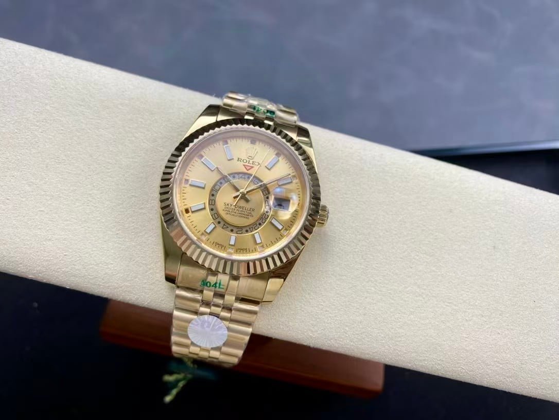 Replica Sky-Dweller 326938 Champagne Dial - Image 6