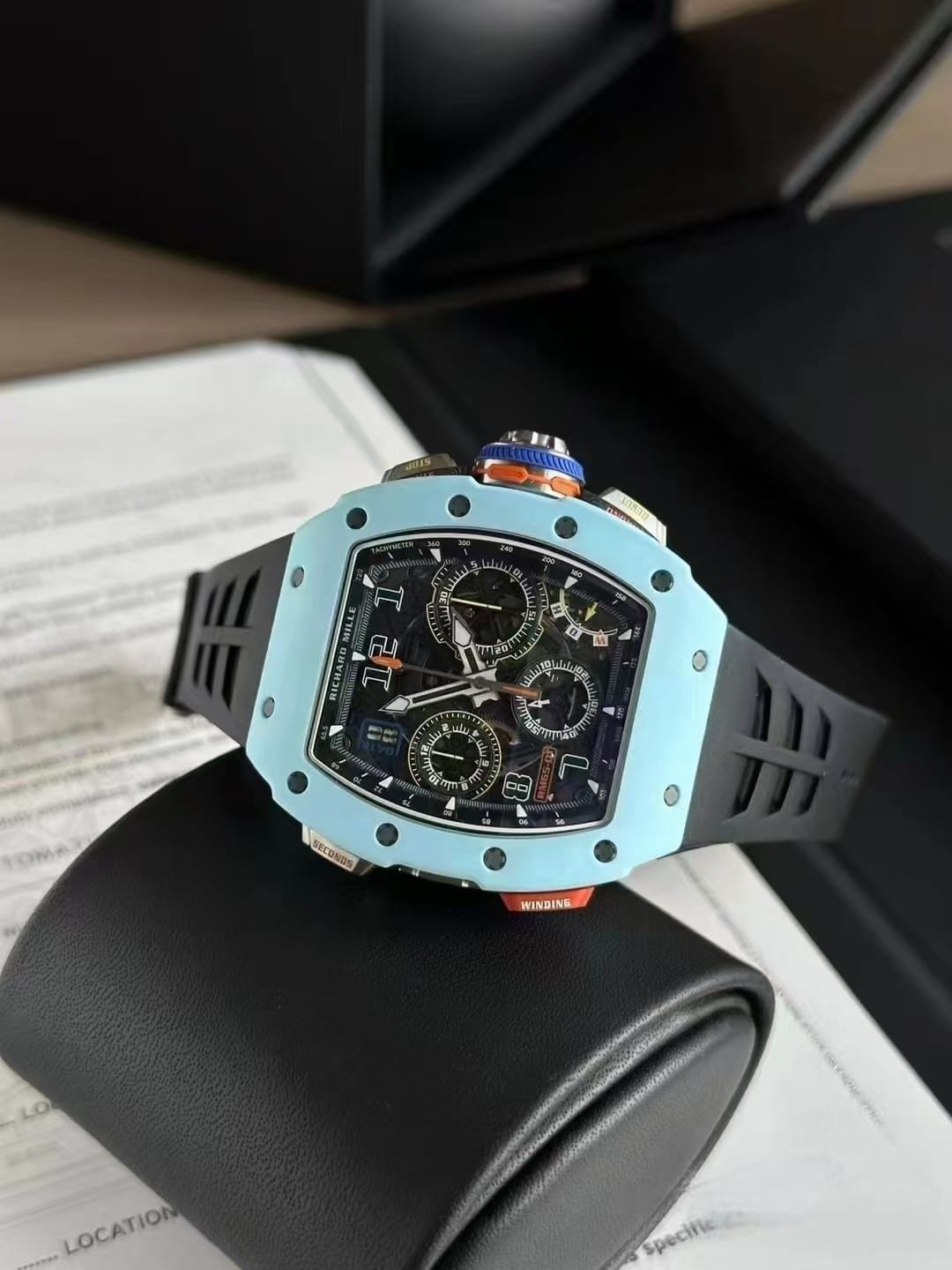Replica RM 65-01 Blue Edition — Power Meets Precision - Image 6