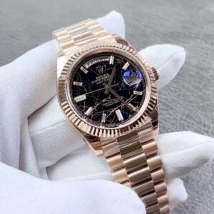 Day-Date 40 Style – Black Marble Stone Dial (228238, China Super Clone)