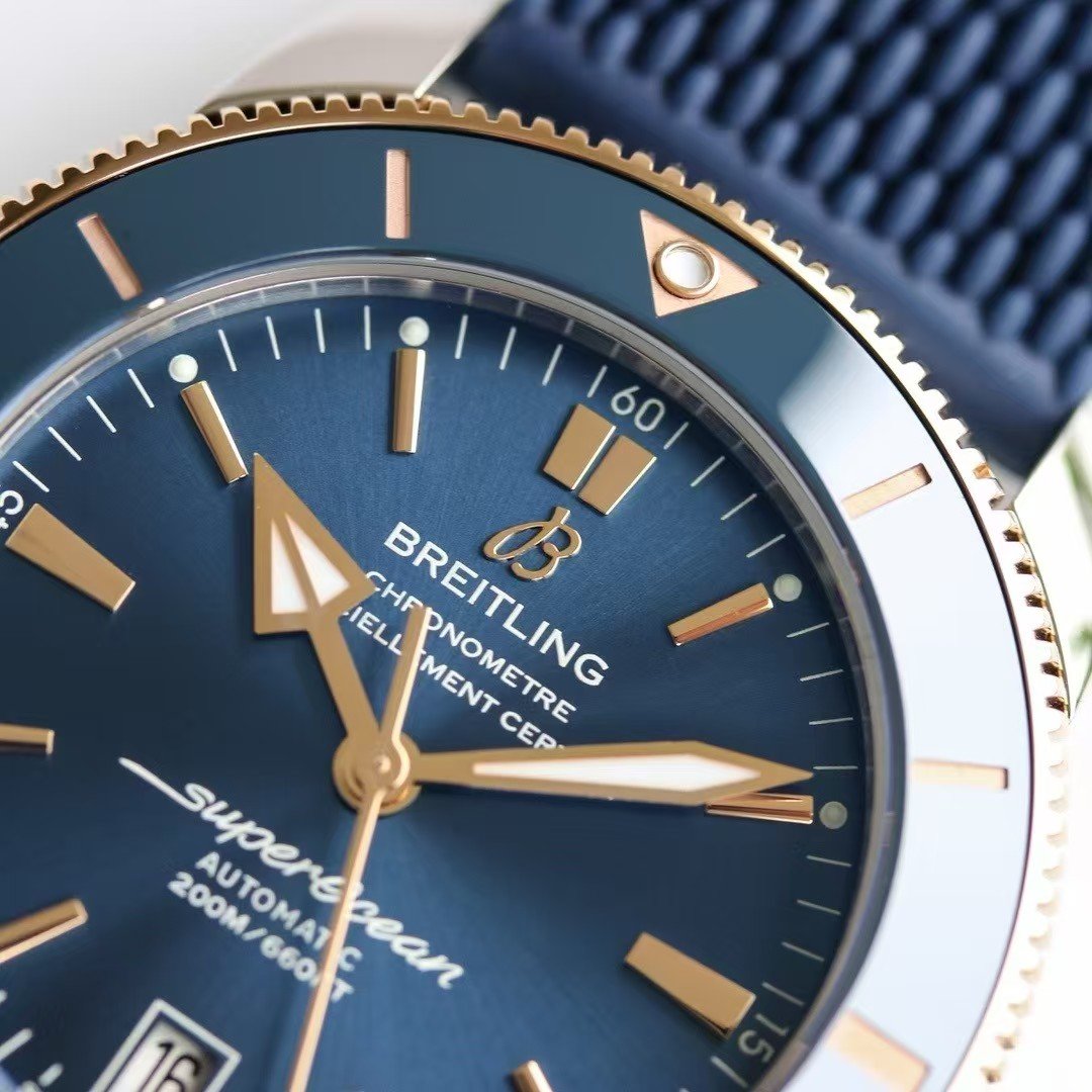 Superocean Heritage II Blue with Rose Accents — KB Factory China Replica Edition - Image 5