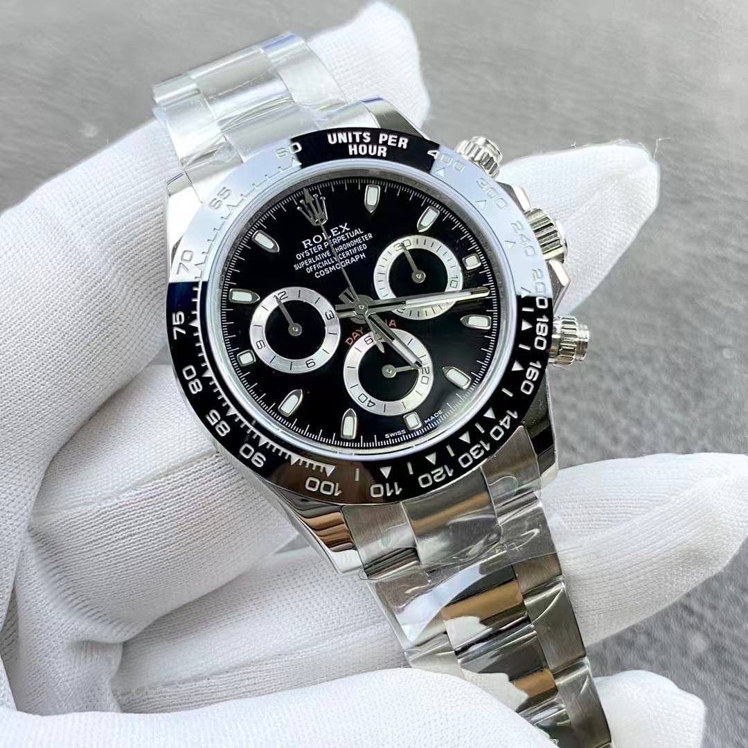 Black Ceramic Panda Dial Replica Daytona - Image 4