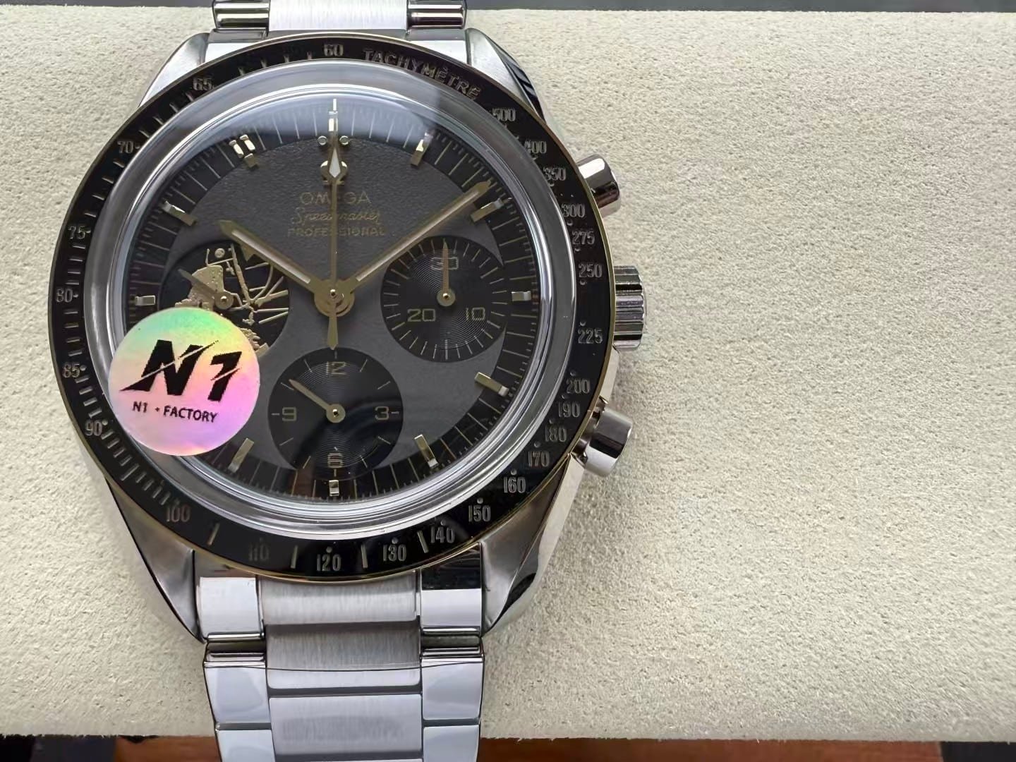 Replica Omega Speedmaster “Apollo 11 50th Anniversary” — N1 Factory - Image 2