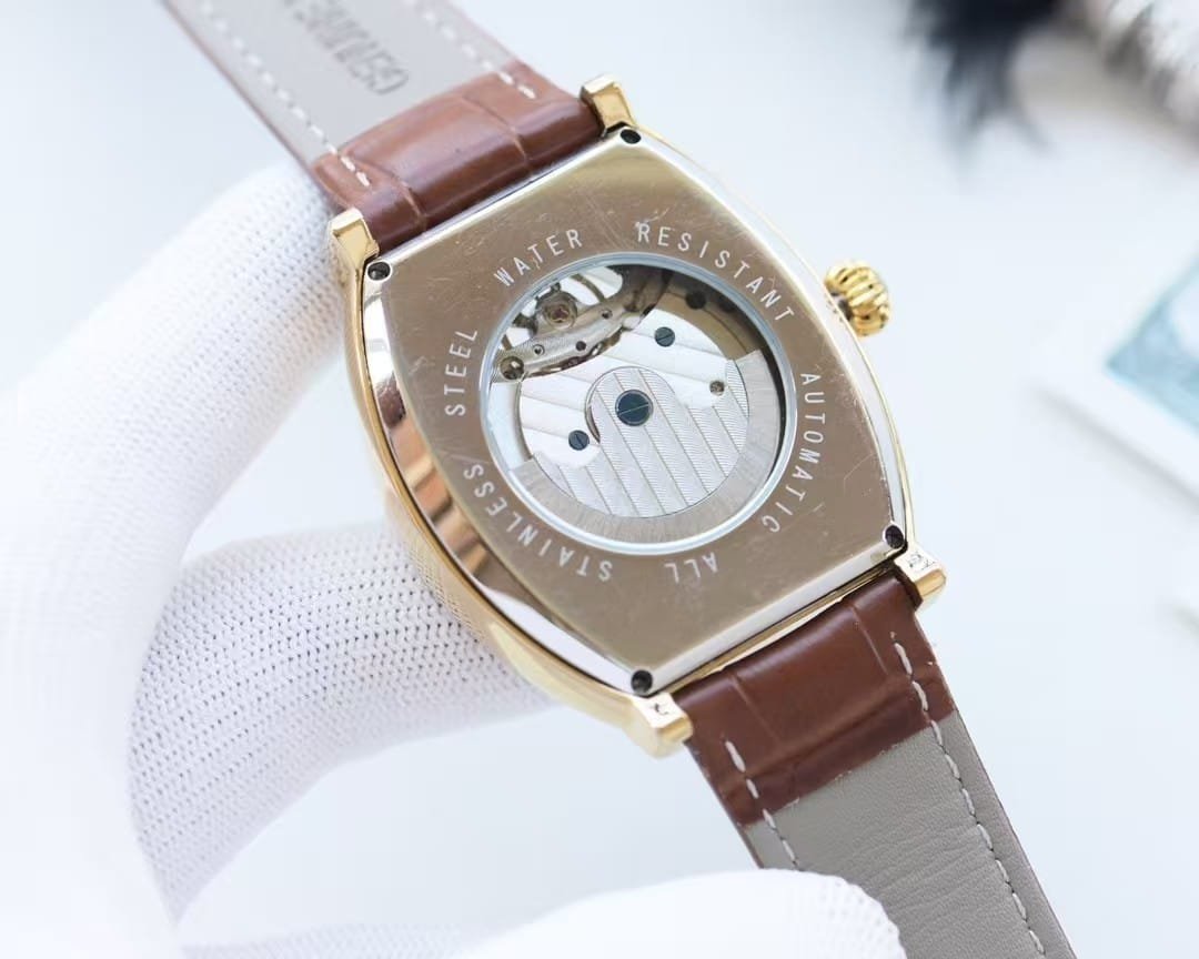 Replica Patek Philippe Tonneau Moonphase Tourbillon Diamond Bezel - Image 9