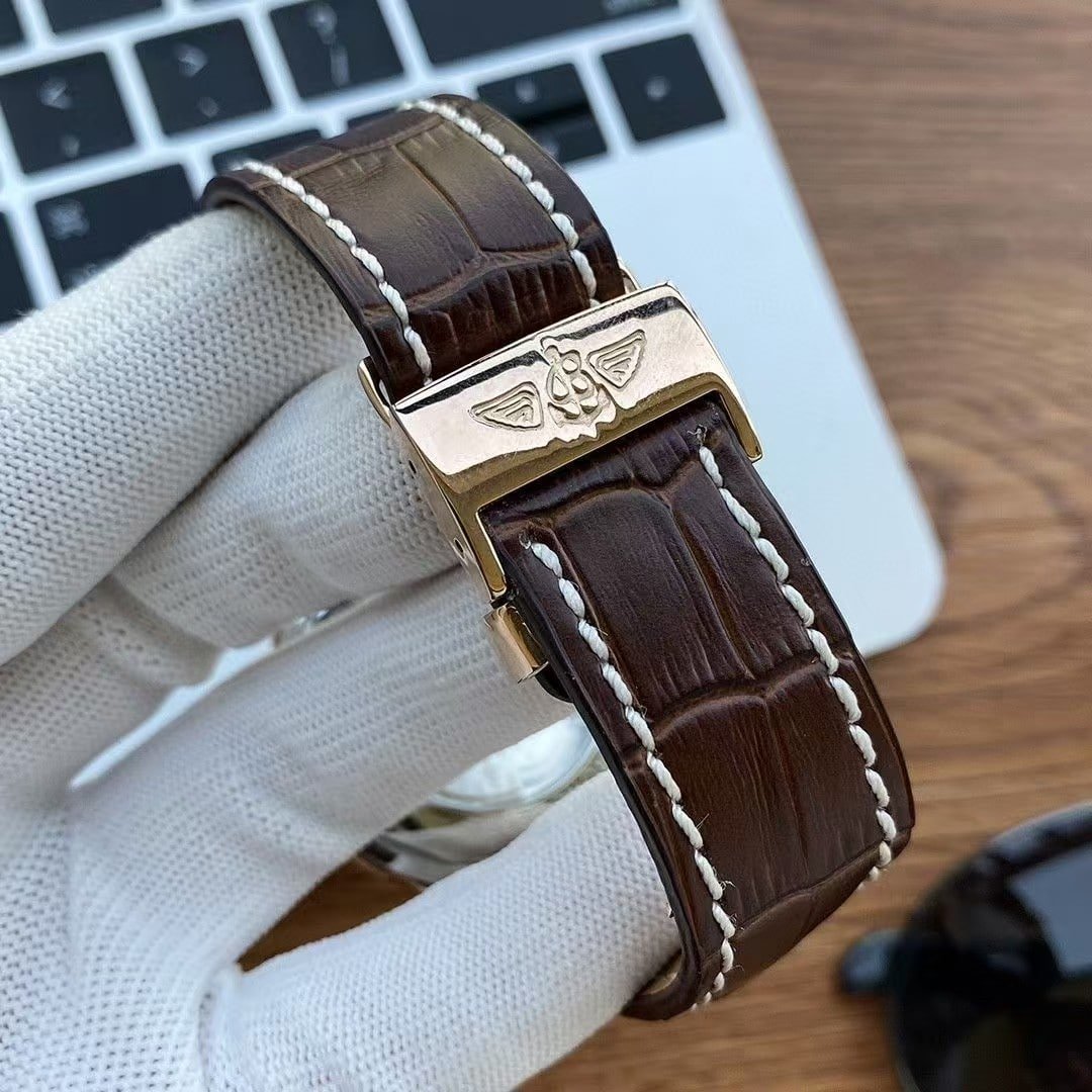 Super Clone Breitling Premier Chronograph 42 — Multi-Color Collection, Stainless Steel & Rose-Tone | BLS Factory Edition - Image 10