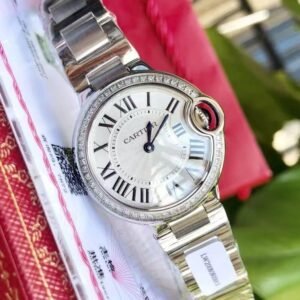 AF Factory Cartier Ballon Bleu Super Clone – Diamond Bezel Edition (China 1:1 Luxury Watch)