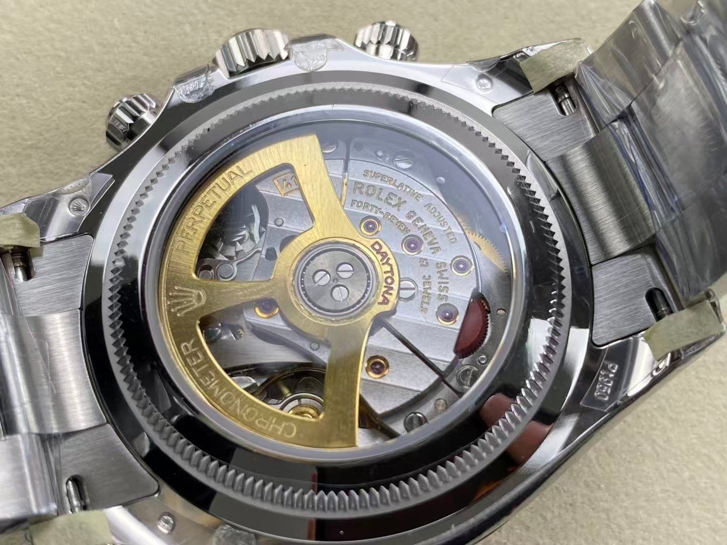 BTF BT4131 China Super Clone Daytona Ice Blue with Chestnut Brown Bezel - Image 10