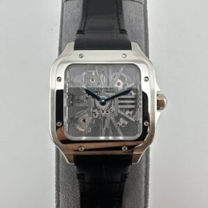 AF Factory Cartier Replica Santos Skeleton — Mechanical Art in Motion