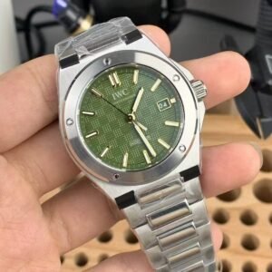 IWC Ingenieur Automatic 40 IW3289 “Ingenieur 40” Super Clone Replica – APS Factory Green Grid Dial