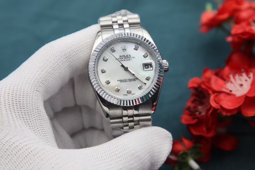VSF Replica Datejust, MOP Dial with Diamond Indexes - Image 3