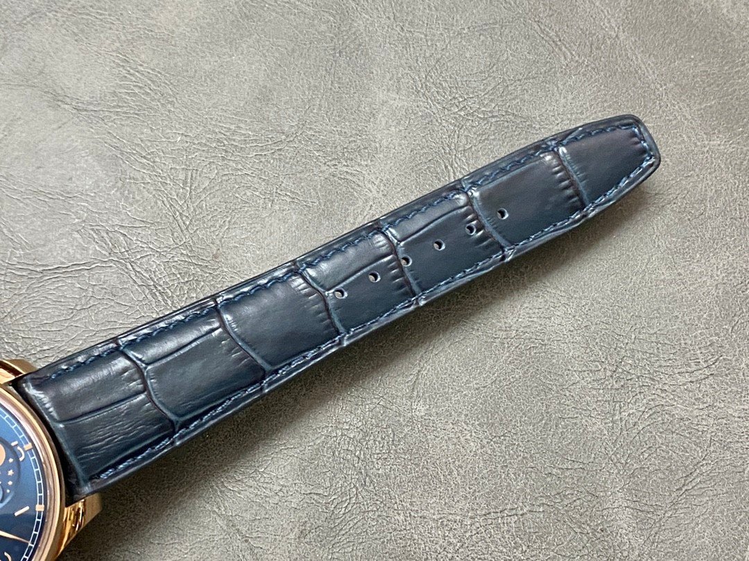 APS Factory IWC Portuguese Perpetual Calendar IW5033xx Blue Dial Super Clone Replica - Image 9