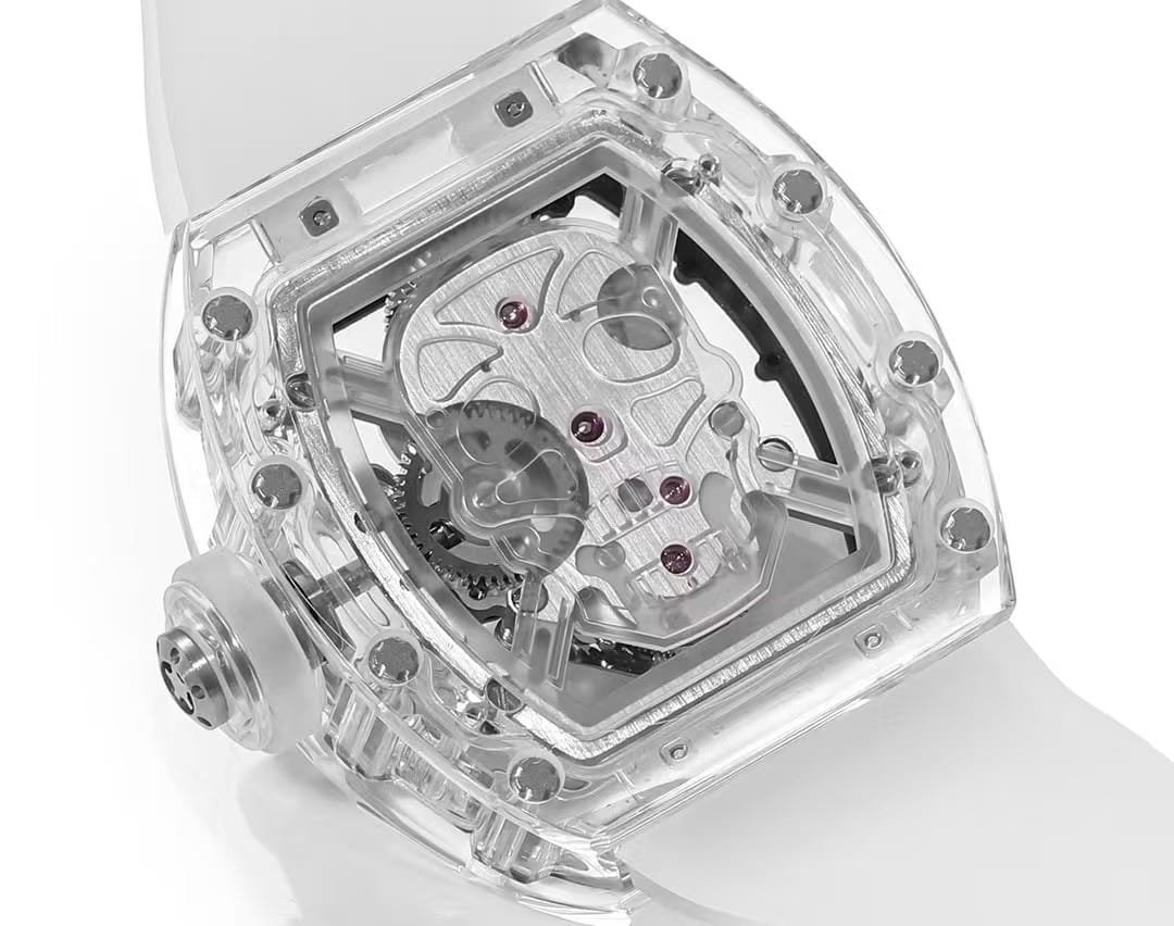 Replica Richard Mille RM052 Skull Tourbillon — Sapphire Crystal Case - Image 9