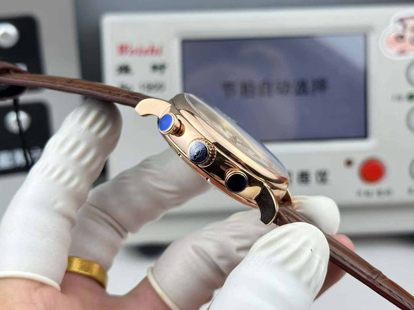 ZF Factory IWC Portofino Chronograph IW391036 “Portofino Chrono” Rose Gold Super Clone Replica - Image 8