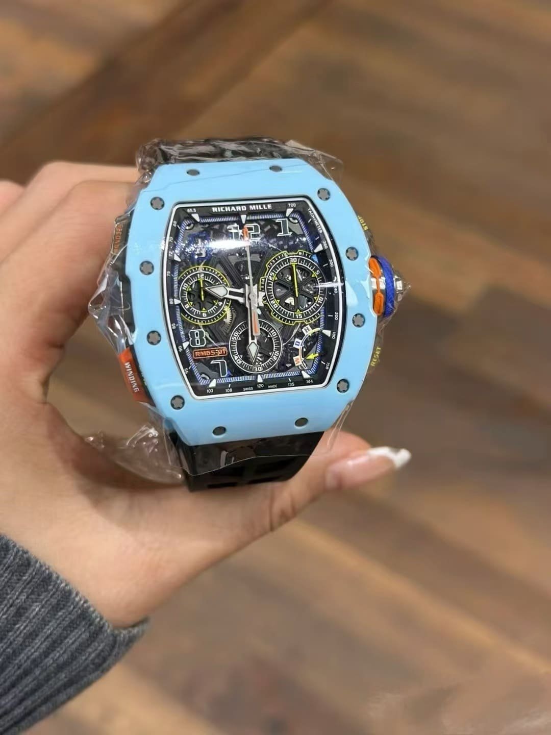 Replica RM 65-01 Blue Edition — Power Meets Precision - Image 9