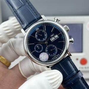ZF Factory IWC Portofino Chronograph IW391023 “Portofino Chrono Blue” Stainless Steel Super Clone Replica