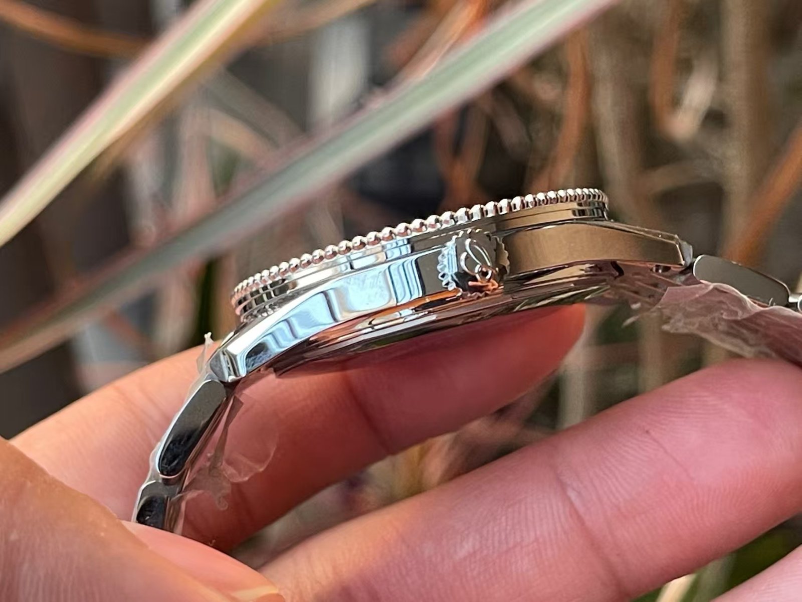 Replica Breitling Navitimer Super Clone – BLS Factory Silver Case Black Dial on Steel Bracelet - Image 8