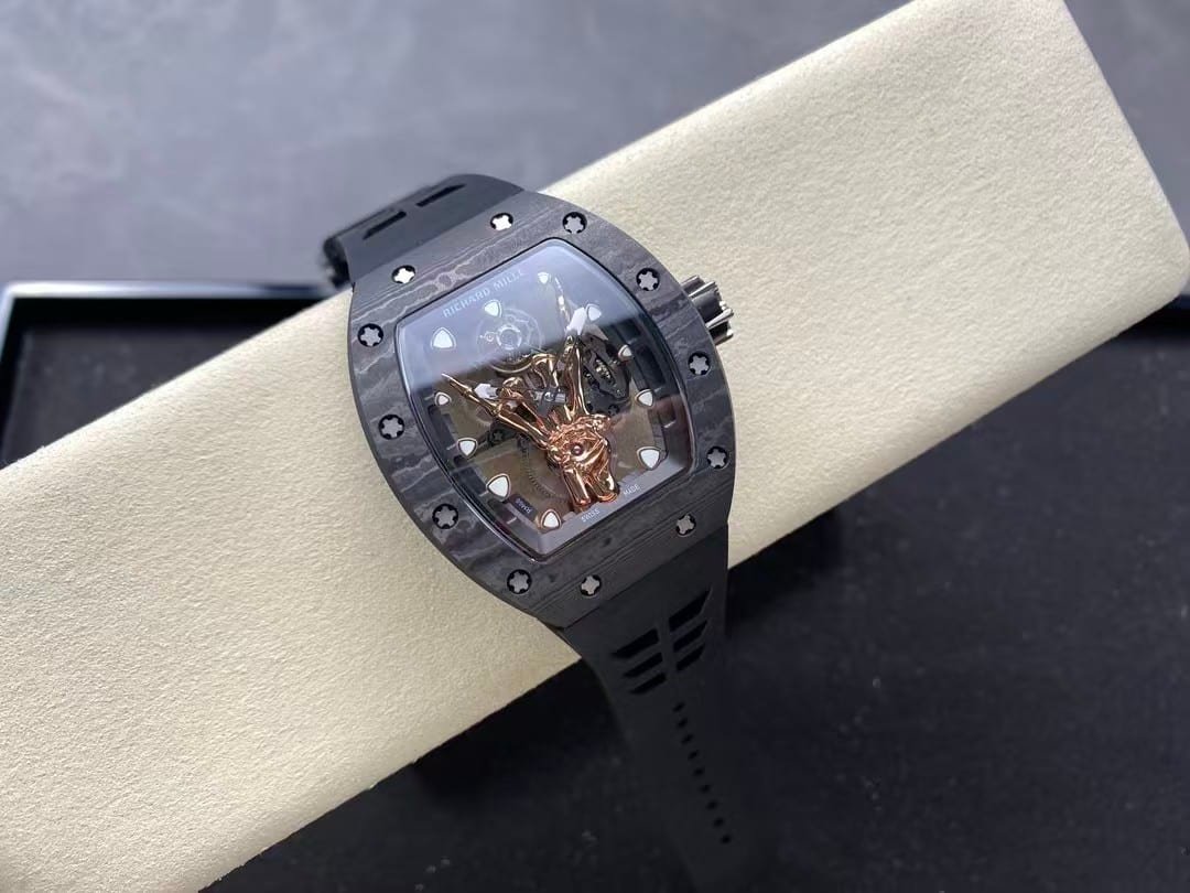 Richard Mille RM52-06 Skull Tourbillon — Carbon TPT Edition - Image 5