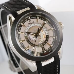 Aqua Terra Super Clone Worldtimer Sand-Gold Dial