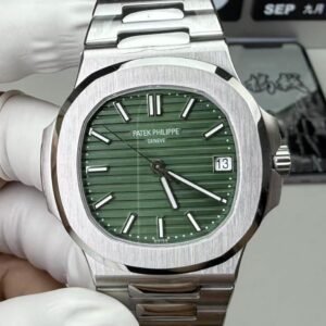 Replica Patek Philippe Nautilus 5711/1A-014 – Stainless Steel / Olive Green Dial