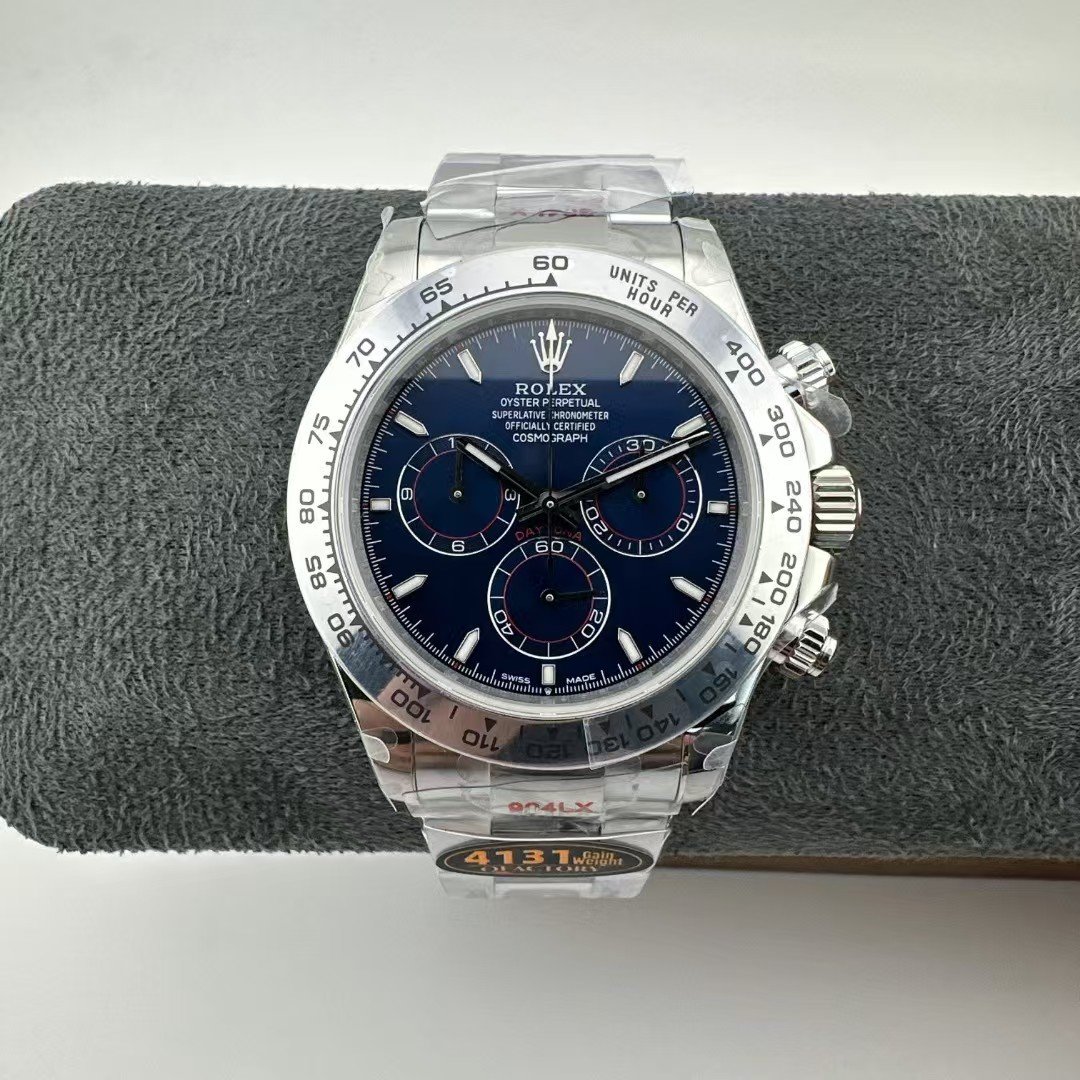 Clean Factory 4131 Super Clone Steel Daytona with Deep Blue Dial (China) - Image 2