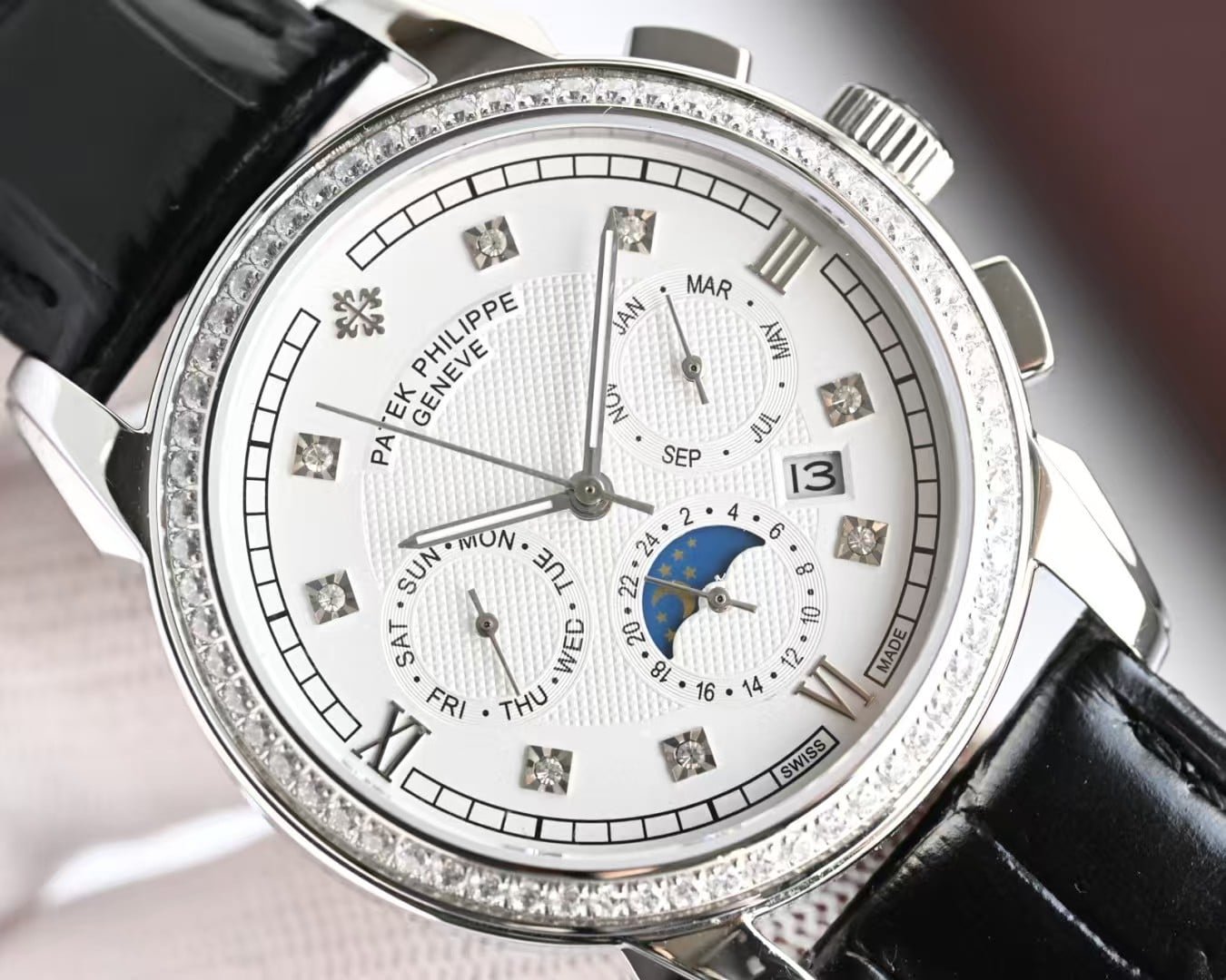Replica Patek Philippe Grand Complications Perpetual Calendar Moonphase - Image 10