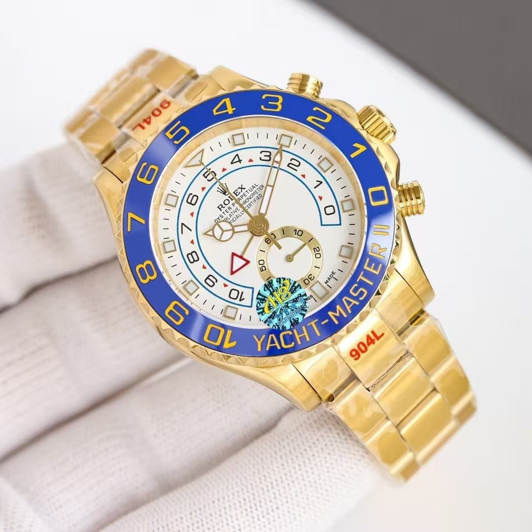 Replica KB Factory Rolex Yacht-Master II (Rolesor Blue Bezel Edition) - Image 6