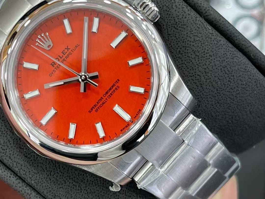 VS Factory Rolex Oyster Perpetual Coral Red — Ref. 277200 31mm Super Clone - Image 5