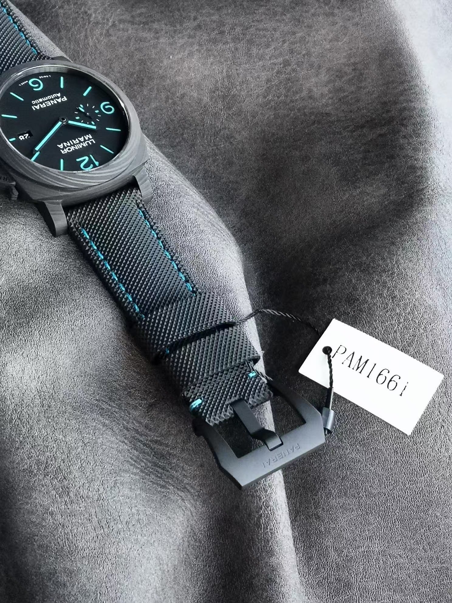 Replica Panerai Luminor Marina PAM01661 Carbotech™ 44mm - Image 8