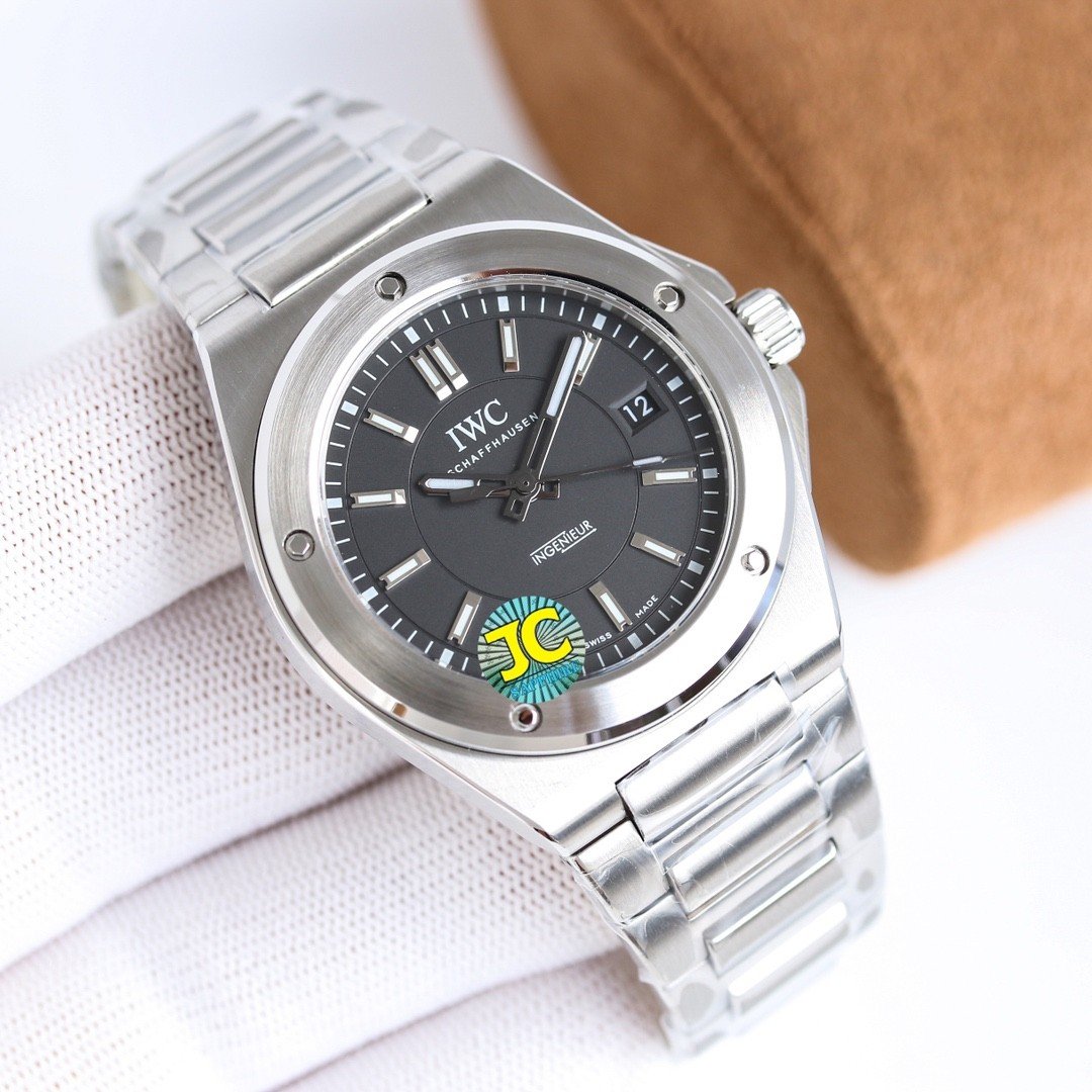 IWC Ingenieur Automatic 40 IW3289 Super Clone Replica – JC Factory Stainless Steel (Blue / Grey / White Dial) - Image 3
