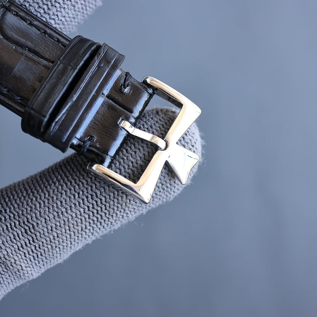 Super Clone Vacheron Constantin Historiques 47101 40mm White Dial Steel Case Leather Strap TW Factory - Image 9