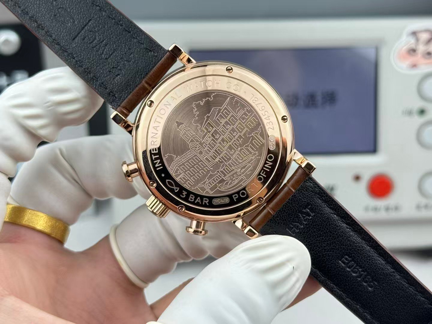 ZF Factory IWC Portofino Chronograph IW391036 “Portofino Chrono” Rose Gold Super Clone Replica - Image 9