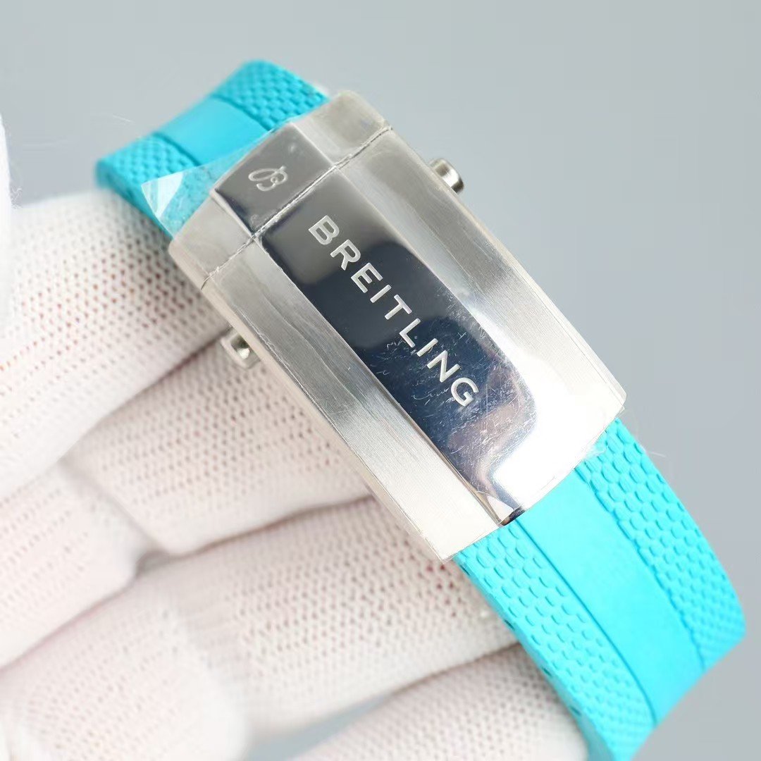 Breitling SuperOcean – Tiffany Blue Tide Edition (China Super Clone · BLS Grade) - Image 3
