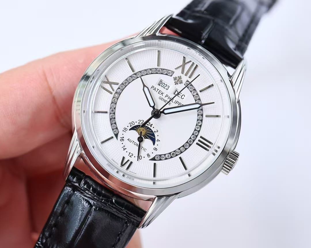 Patek Philippe Annual Calendar Moonphase Ref. 5205G Replica - Image 4