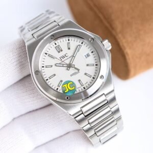 IWC Ingenieur Automatic 40 IW3289 Super Clone Replica – JC Factory Stainless Steel (Blue / Grey / White Dial)