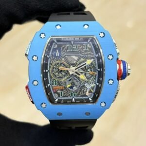 Replica RM 65-01 Blue Ceramic Edition — Bold, Technical, and Unapologetically Modern