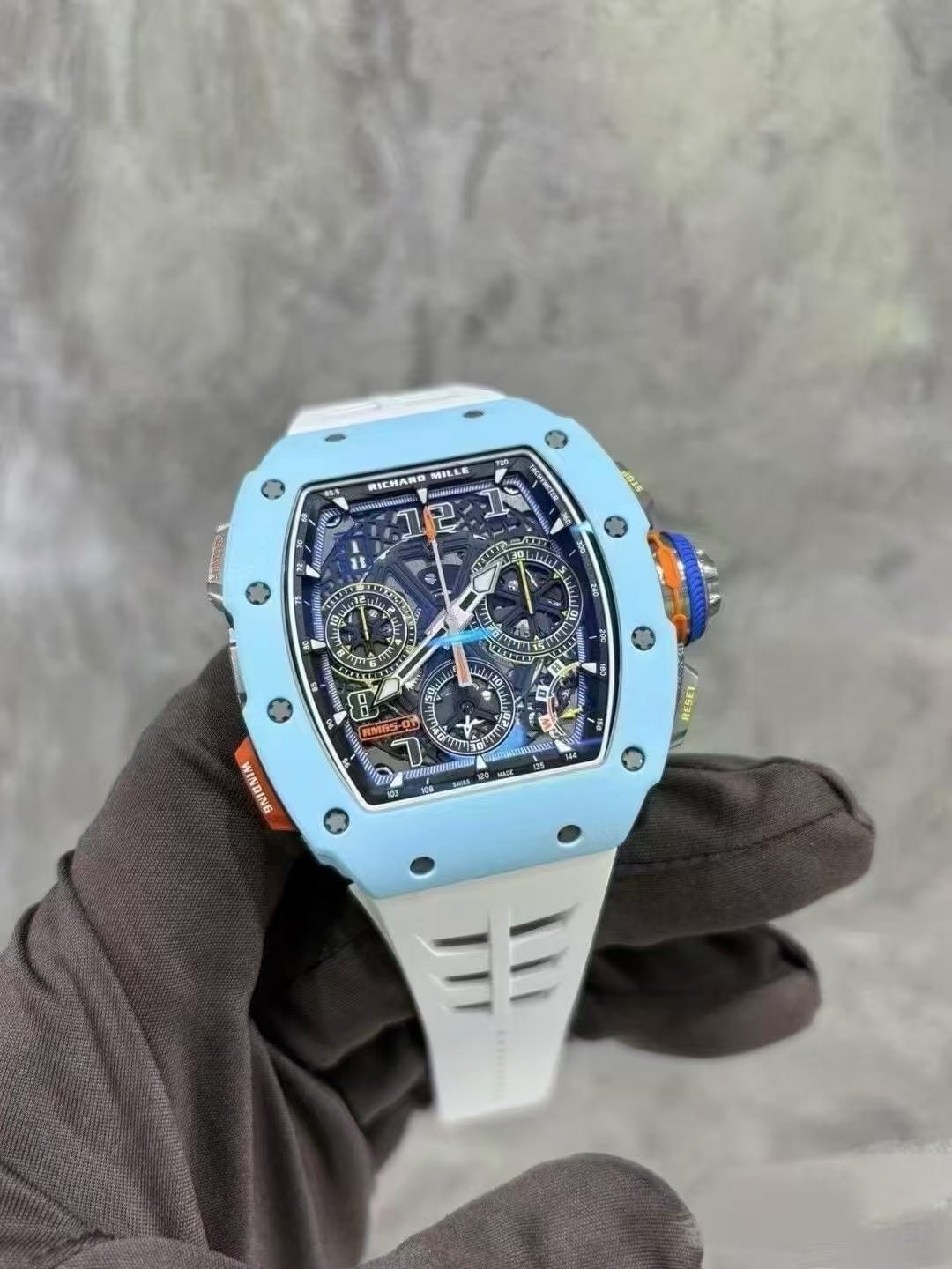 Replica RM 65-01 Blue Edition — Power Meets Precision - Image 7